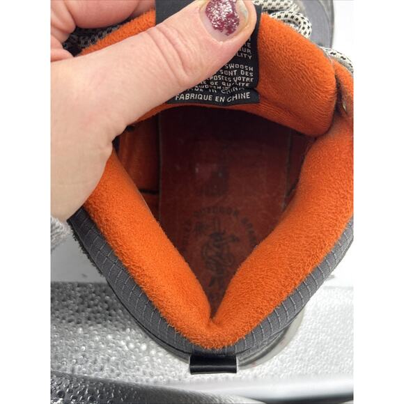 Size 10 - Poler x Nike Dunk OMS High Dark Grey Orange main image 7